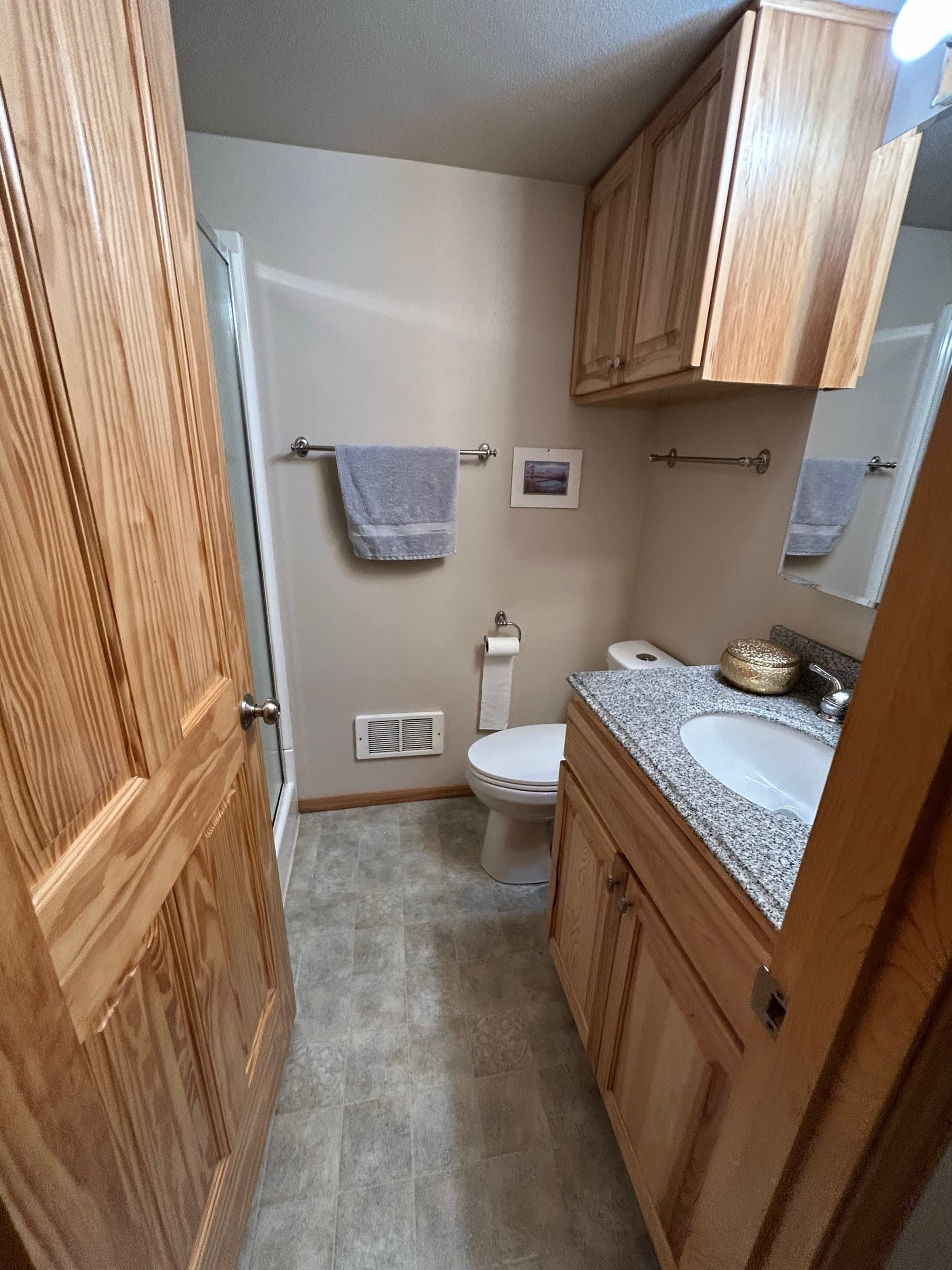 Basement bathroom