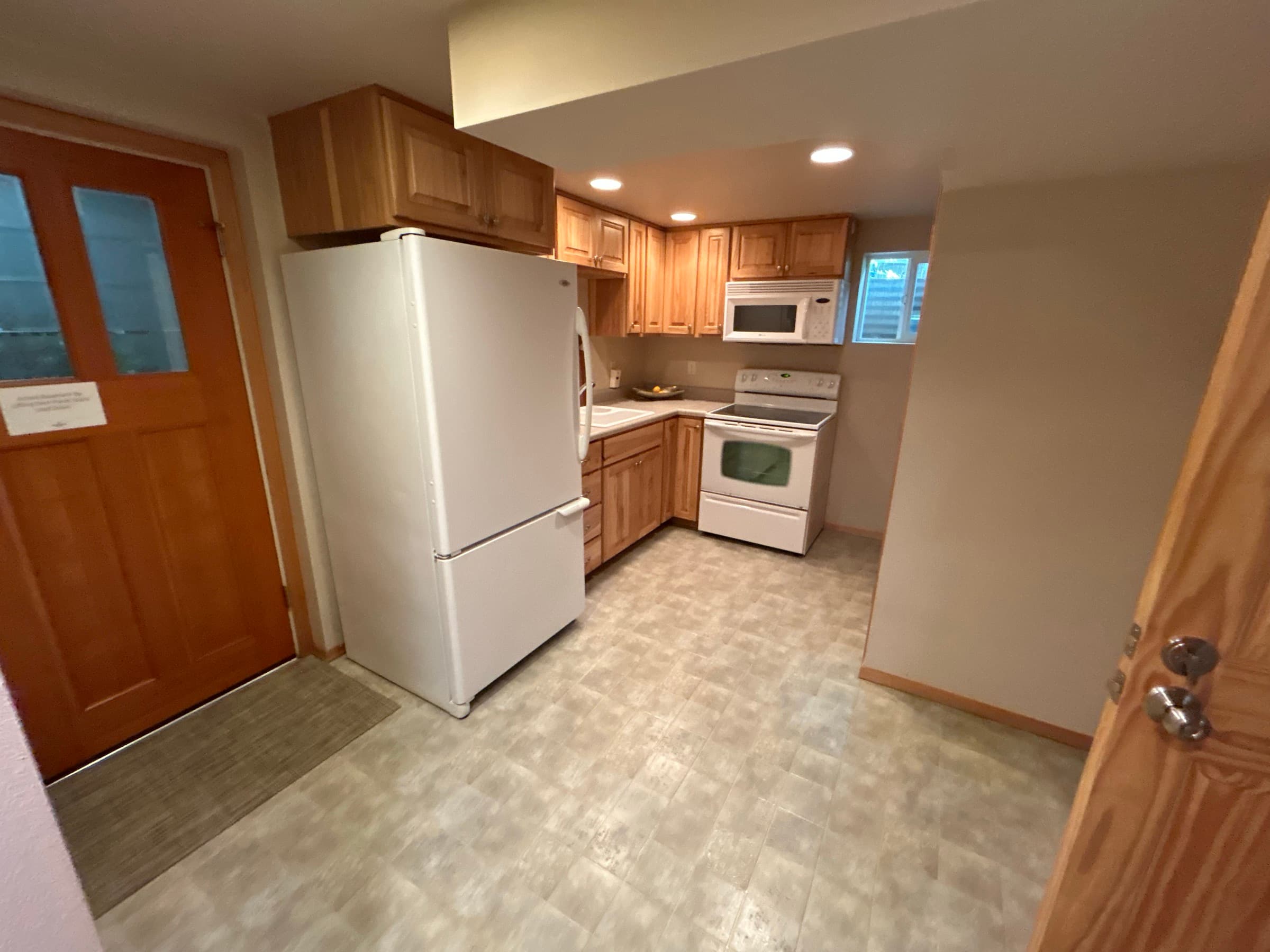 Basement kitchen
